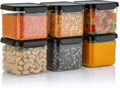 600 ml Airtight Kitchen Storage Container Set of 6