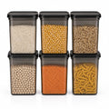 1200 ml Airtight Kitchen Storage Container Set of 6
