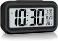 Digital Alarm Clock with Large LCD Display